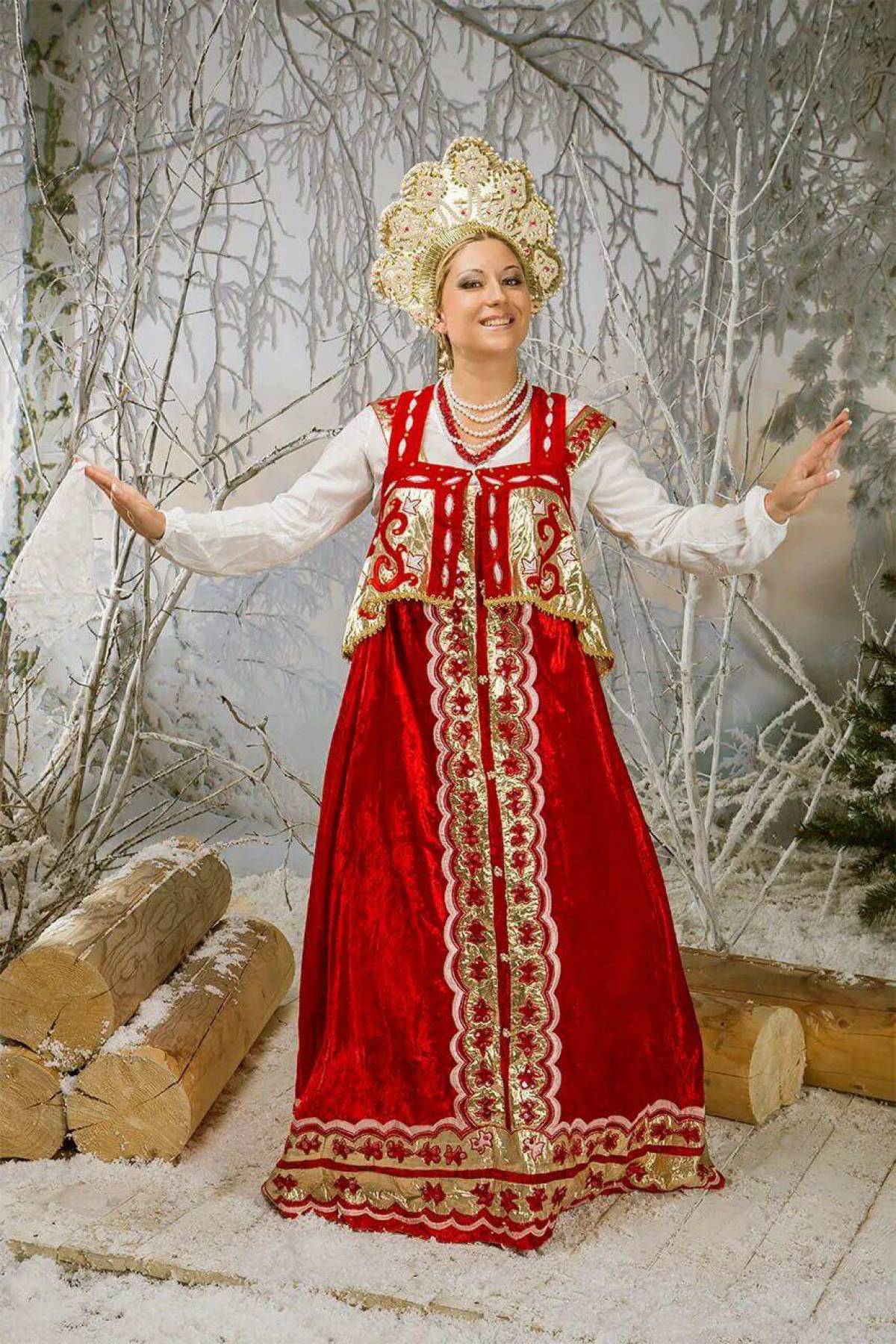 Girls in Slavic costumes in Tegucigalpa